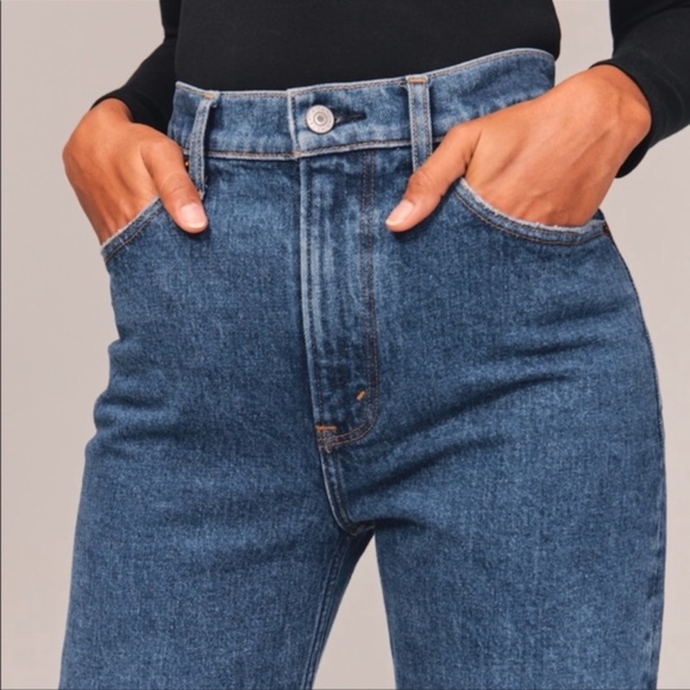 90s Ultra High Rise Relaxed Jeans - 27 SHORT - Picture 6 of 12